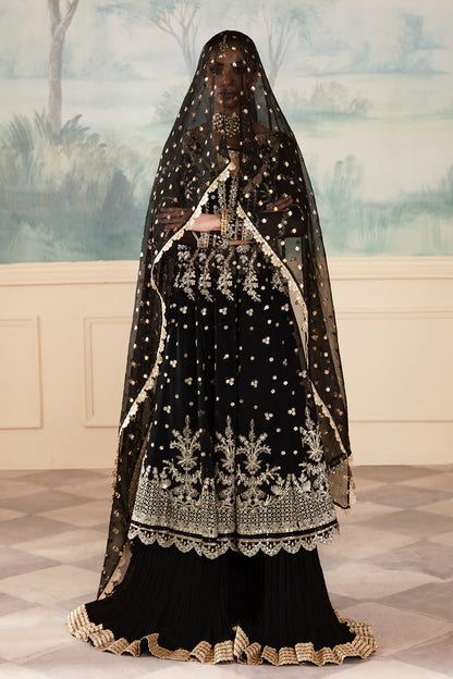Nafeesa | Wedding Wear Chiffon Embellished Dress