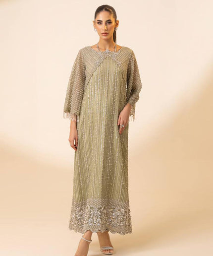 Jade Green | Embellished Organza Co Ord Set
