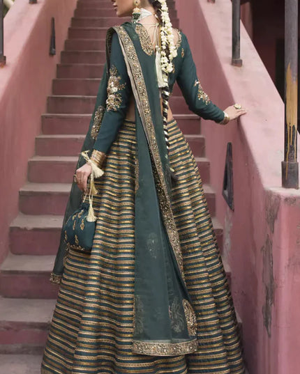 Shanara | Silk Embellished Lehenga