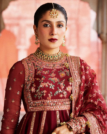Hussain Rehar | Peshwas Embroidered Lehenga Dress