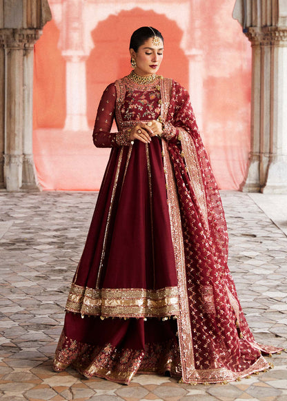 Hussain Rehar | Peshwas Embroidered Lehenga Dress