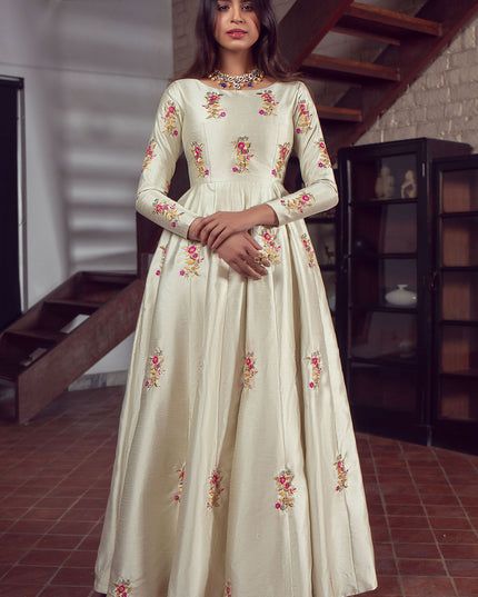 Naveena | Festive Wear Anarkali Dress
