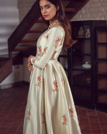 Naveena | Festive Wear Anarkali Dress