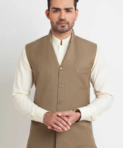 Light Duck Green Silk Waistcoat