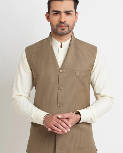 Light Duck Green Silk Waistcoat