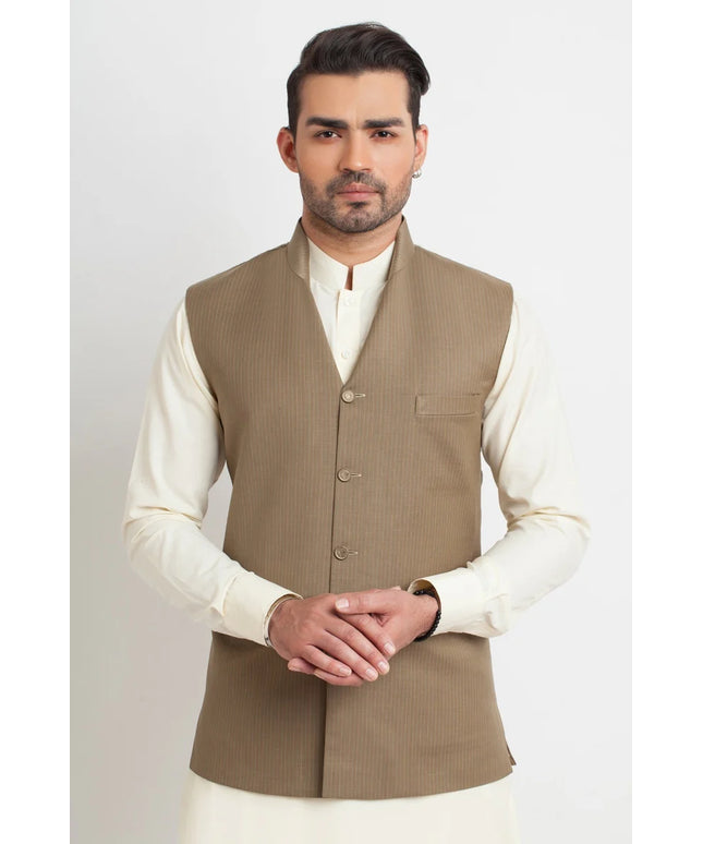 Light Duck Green Silk Waistcoat