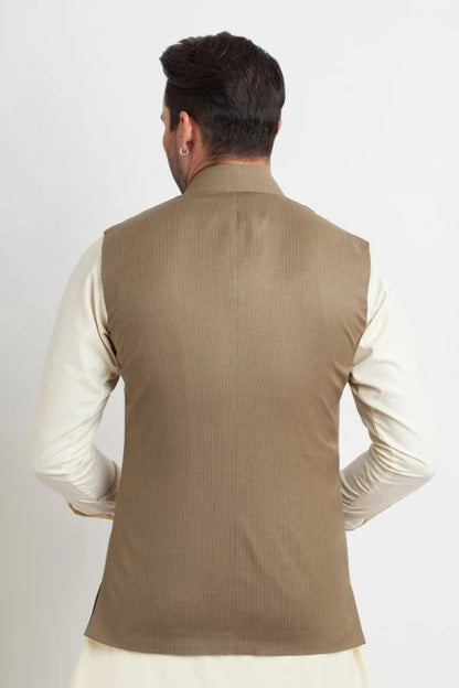 Light Duck Green Silk Waistcoat