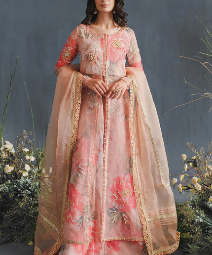 MUSHQ | Luxury Embellished Organza Lehenga