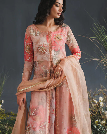 MUSHQ | Luxury Embellished Organza Lehenga