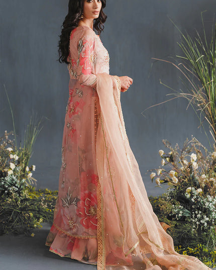 MUSHQ | Luxury Embellished Organza Lehenga