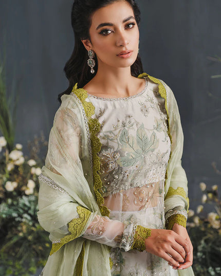 MUSHQ | Luxury Embellished Organza Lehenga