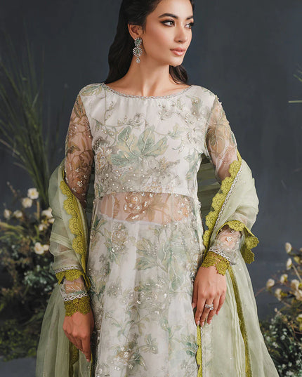 MUSHQ | Luxury Embellished Organza Lehenga