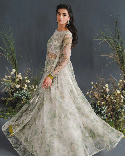 MUSHQ | Luxury Embellished Organza Lehenga
