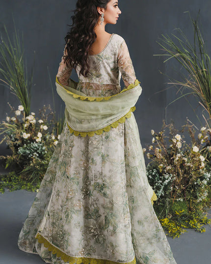 MUSHQ | Luxury Embellished Organza Lehenga