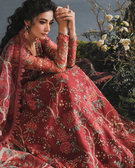 MUSHQ | Luxury Embellished Organza Lehenga