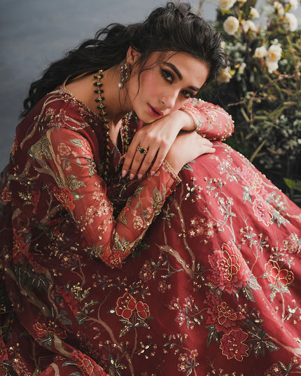 MUSHQ | Luxury Embellished Organza Lehenga