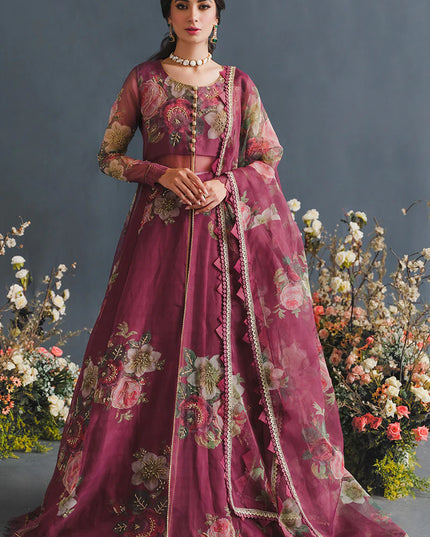 MUSHQ | Luxury Embellished Organza Lehenga
