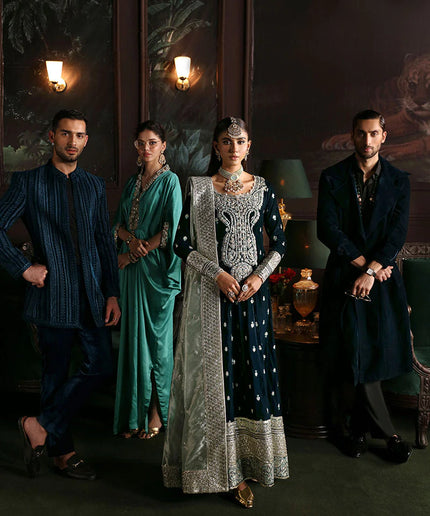 Mushq | Velvet Embellished Maxi Dress