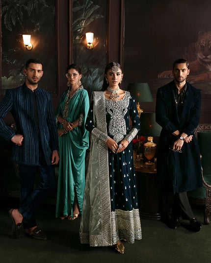 Mushq | Velvet Embellished Maxi Dress
