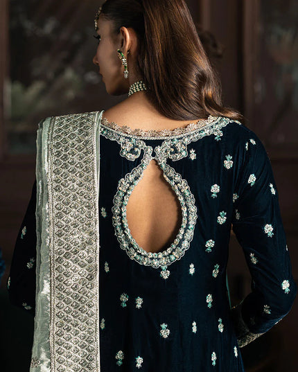Mushq | Velvet Embellished Maxi Dress