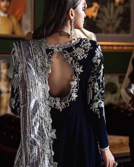 Mushq | Festive Velvet Embellished Maxi Dress