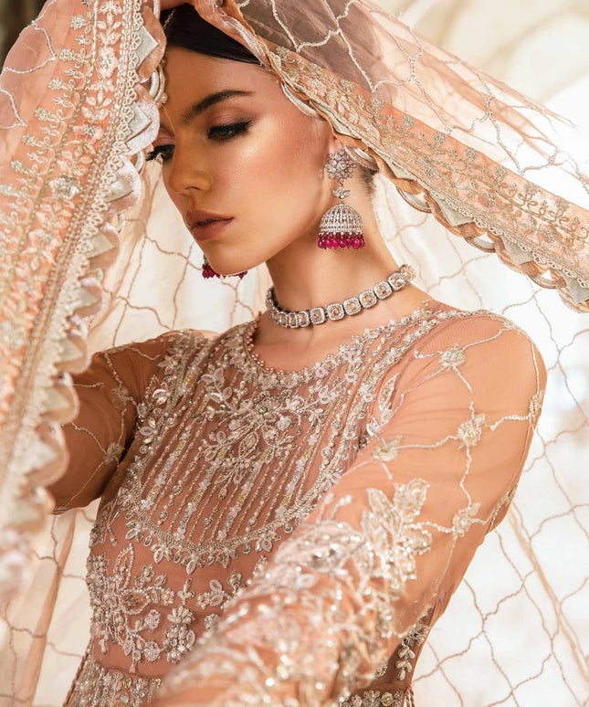 Maria B | Mbroidered Net Embellished Lehenga