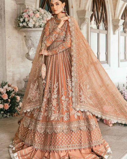 Maria B | Mbroidered Net Embellished Lehenga