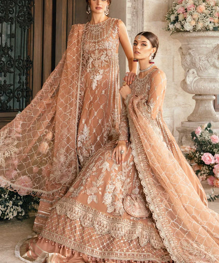 Maria B | Mbroidered Net Embellished Lehenga
