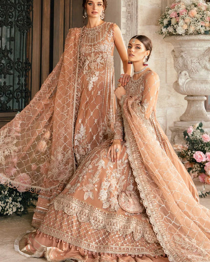 Maria B | Mbroidered Net Embellished Lehenga