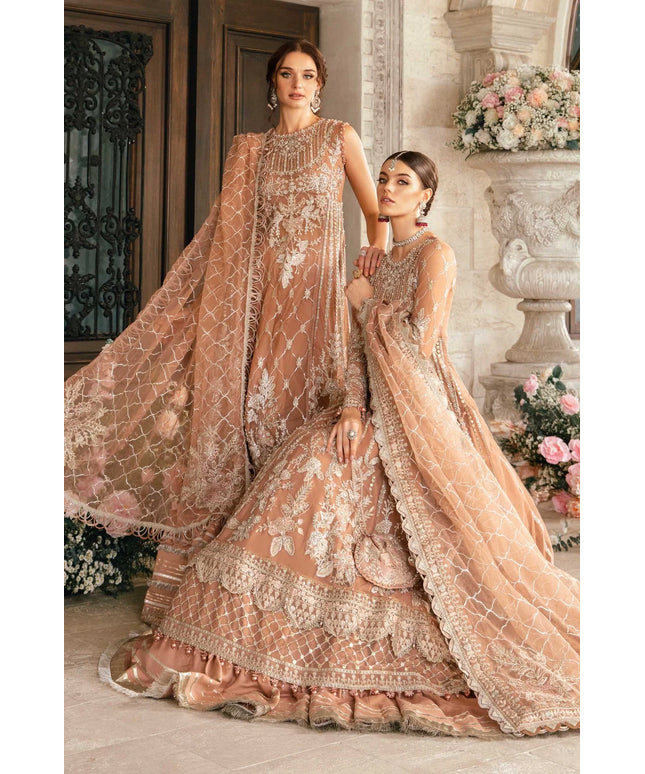 Maria B | Mbroidered Net Embellished Lehenga