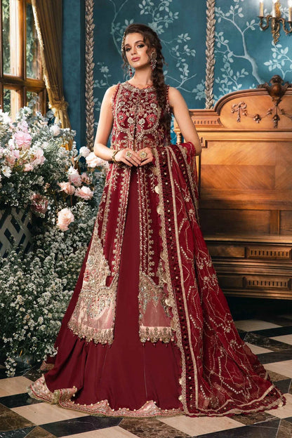 Maria B | Mbroidered Embellished Organza Sharara