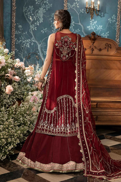 Maria B | Mbroidered Embellished Organza Sharara