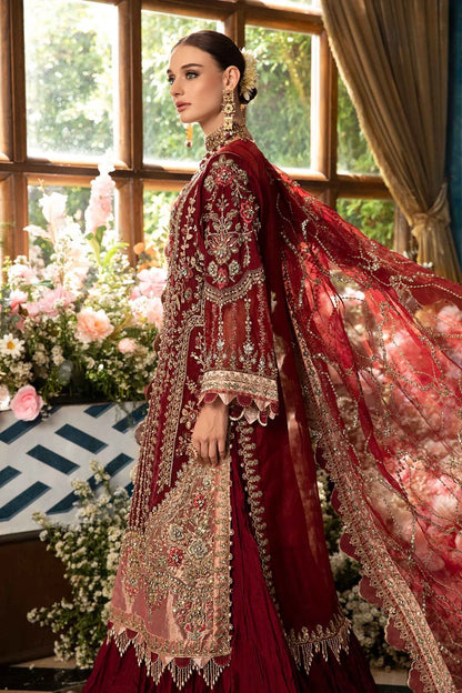 Maria B | Mbroidered Embellished Organza Sharara