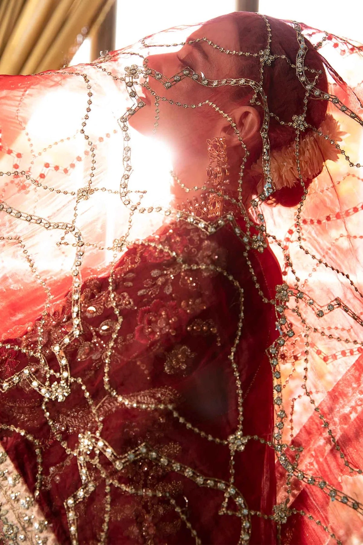 Maria B | Mbroidered Embellished Organza Sharara