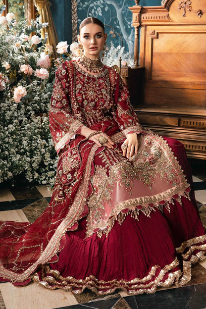 Maria B | Mbroidered Embellished Organza Sharara