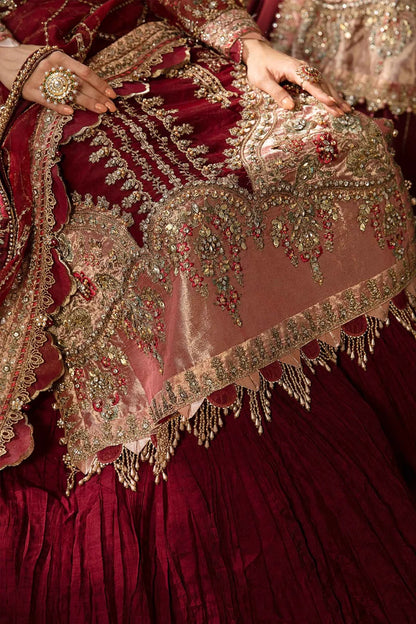 Maria B | Mbroidered Embellished Organza Sharara