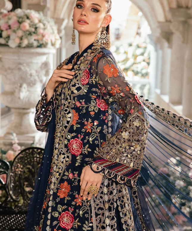 Maria B | Mbroidered Organza Lehenga