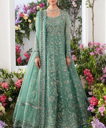 Meltem | Embellished Organza Lehenga Dress