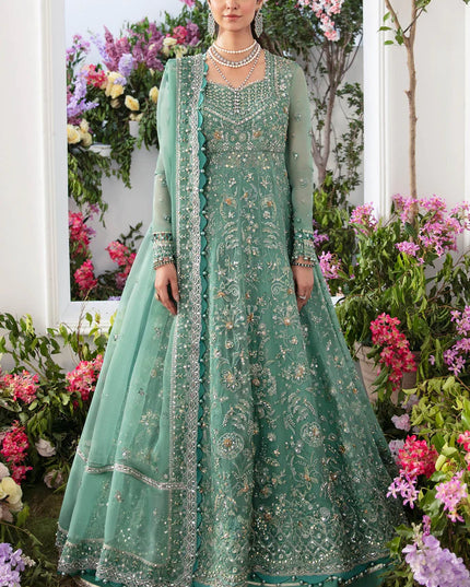Meltem | Embellished Organza Lehenga Dress