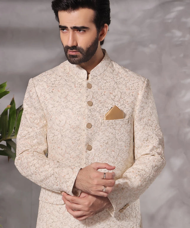 Luxury Jamawar Kurta Pyjama Set