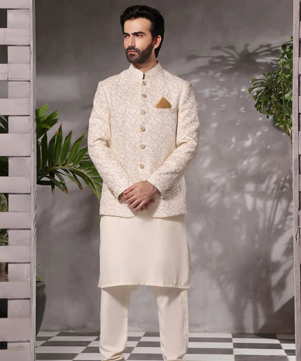 Luxury Jamawar Kurta Pyjama Set