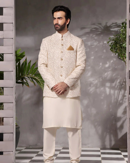 Luxury Jamawar Kurta Pyjama Set