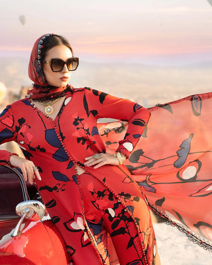Maria B | Printed Linen Set