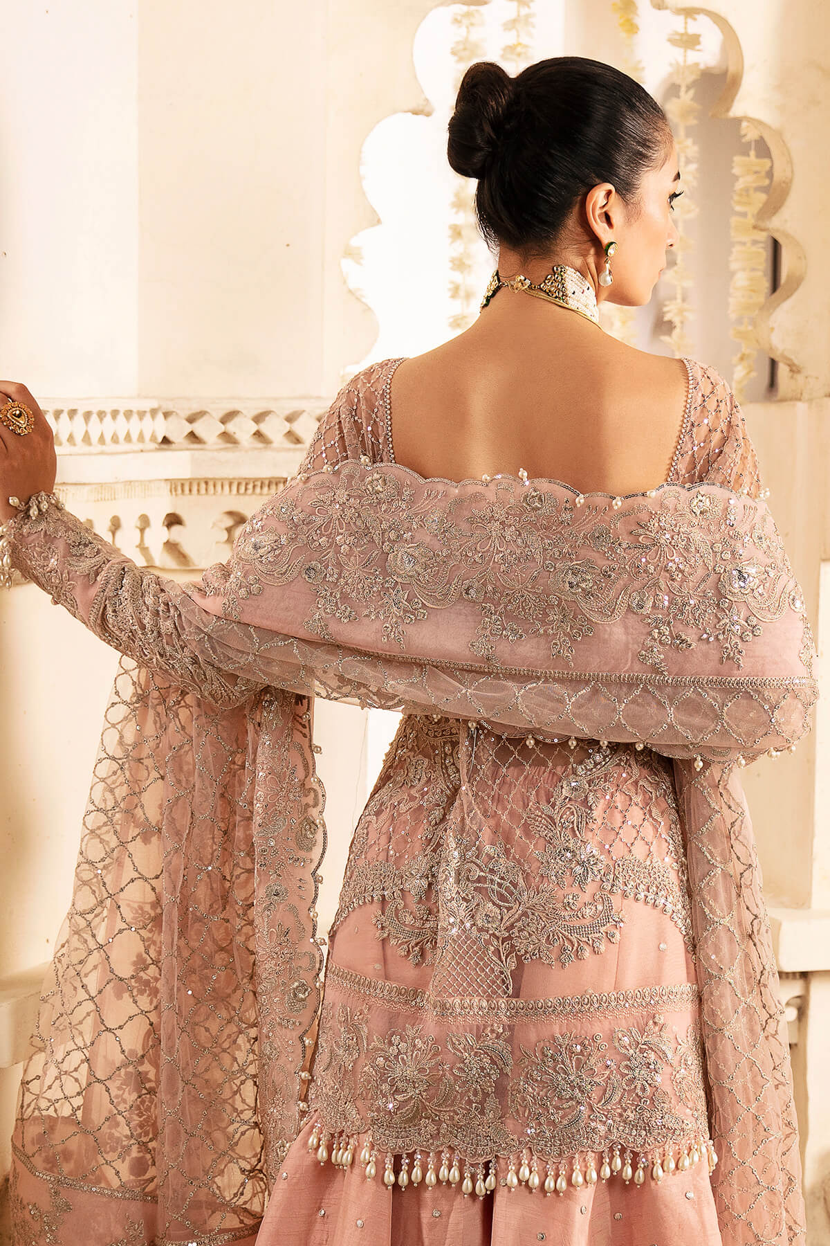 Blume | Wedding Wear Hand Embellished Sharara