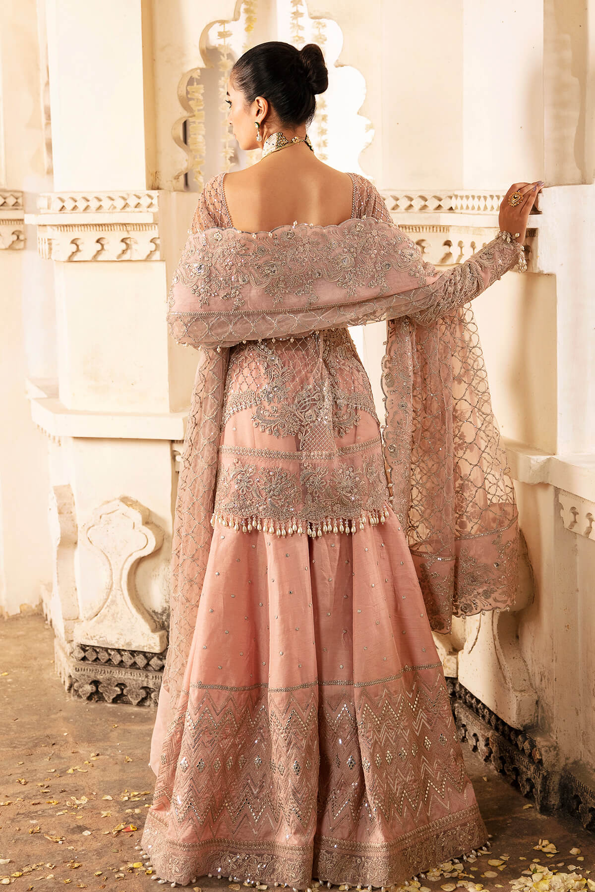 Blume | Wedding Wear Hand Embellished Sharara