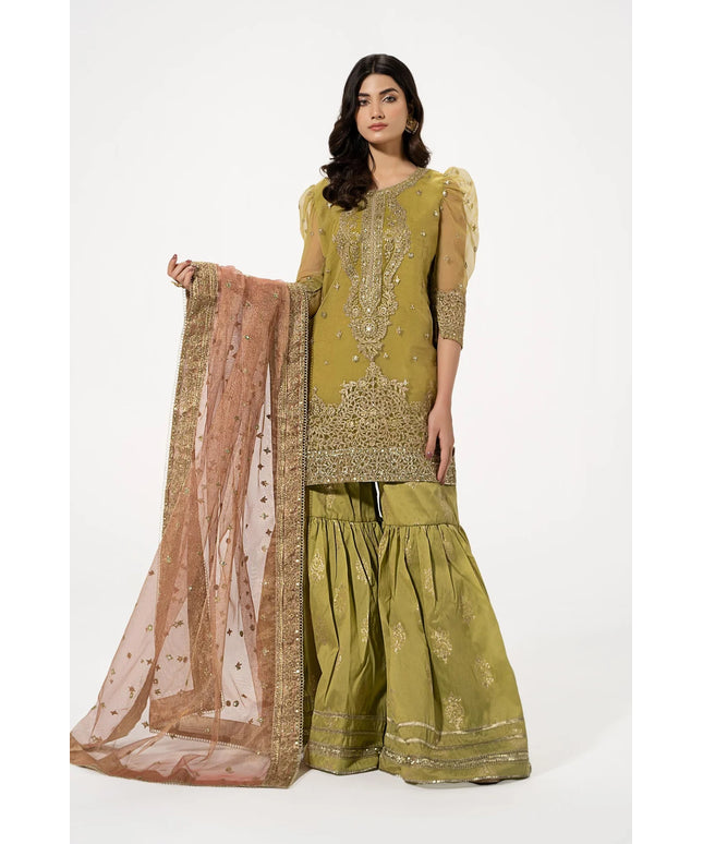 Maria B | Luxury Embroidered Lawn Gharara