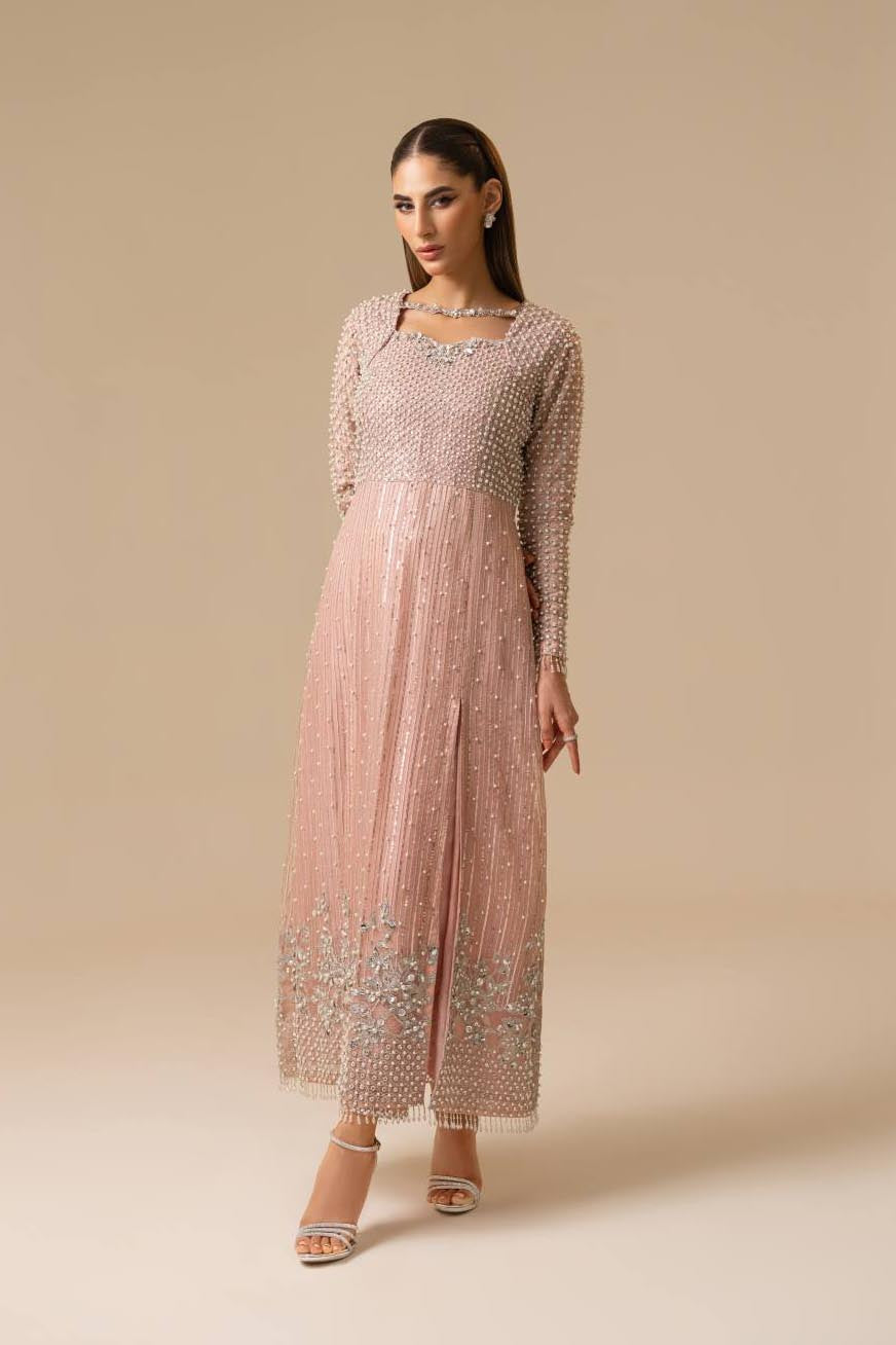 Scarlett Pink | Embellished Organza Co Ord Set