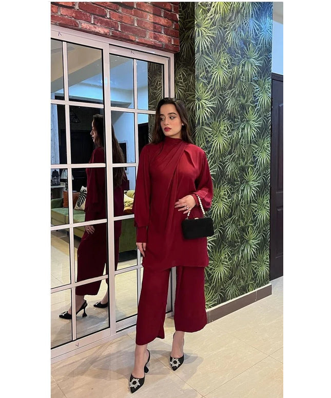 2 Piece | Georgette Co-Ord Set Casual Wear