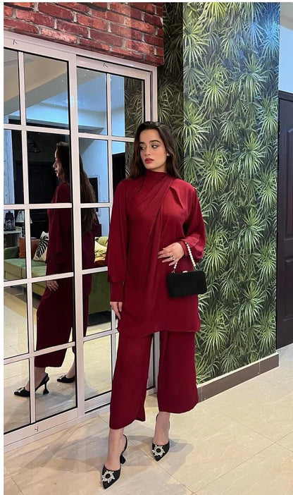 2 Piece | Georgette Co-Ord Set Casual Wear