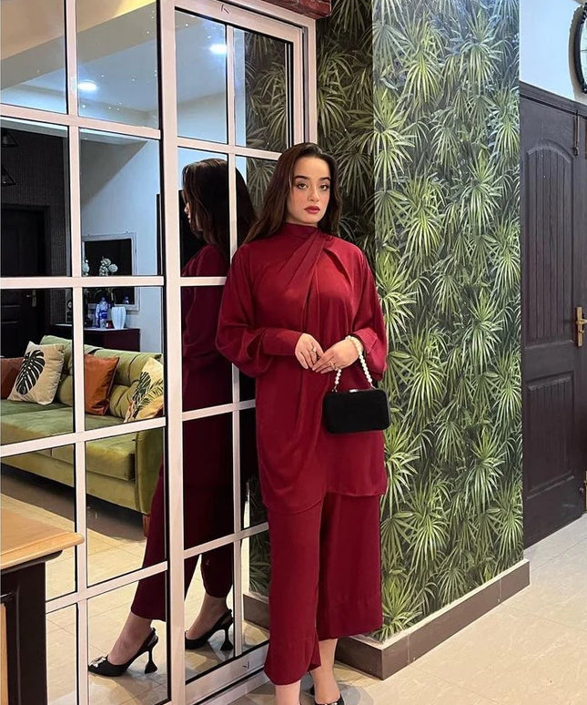 2 Piece | Georgette Co-Ord Set Casual Wear